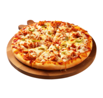 pizza, created with Generative AI png