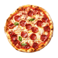 pizza, skapas med generativ ai png