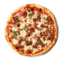 pizza, created with Generative AI png