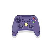 vector ilustración de un juego controlador en un blanco antecedentes adecuado para ornamental carteles, logotipos, y más