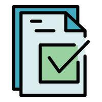 Code document icon vector flat