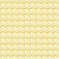 Seamless background with a filigree pattern that swirls in gold as the main element. vector