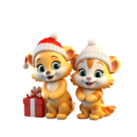 3D cartoon characters png