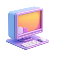 3d computer icone png