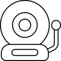 School Bell line icons design style vector