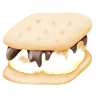 cracker marshmallow chocolate png