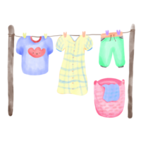 hanging cloth line png