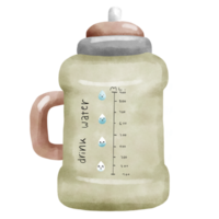 Water jug wellness png