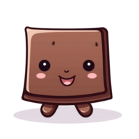 chocolate desenho animado personagens png