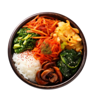 bibimbap koreansk mat png