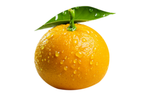 Frais Célibataire Orange fruit isolé sur transparent Contexte png