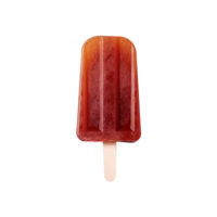 Frozen cola popsicle isolated on transparent background png