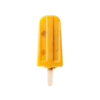 Frozen pineapple popsicle isolated on transparent background png