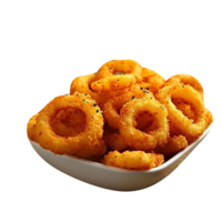 Delicious Homemade kurkure snack on png background