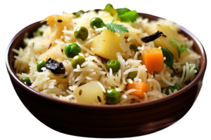 delicioso murmurar pulao isolado em transparente fundo png