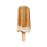 Tasty root beer popsicle isolated on transparent background png