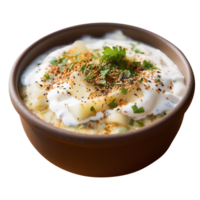 dahi Boondi sur transparent Contexte png