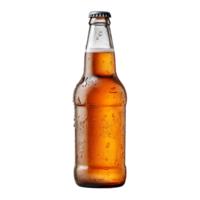 Closeup shot of a iced beer, perfect for drink catalog. ai generated png