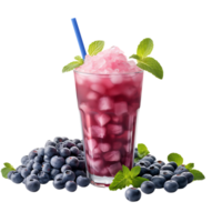 close up view of blueberry drink. perfect for drink catalog png