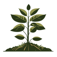 planta en naturaleza. ai generativo png