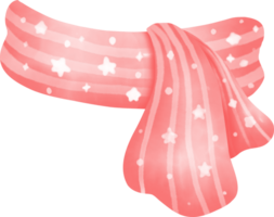 scarf vattenfärg element png