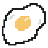 pixel konst av ägg png