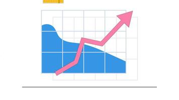 Animation footage of administration, calculating payment, salary or taxes concept. video