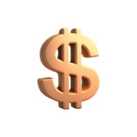 3D Dollar Icon png