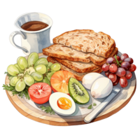 Healthy breakfast is useful for everyone. png