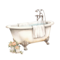 Badezimmer Zubehörteil Aquarell png