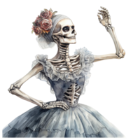 Victoriaans halloween waterverf png