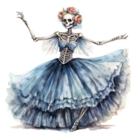 Victoriaans halloween waterverf png