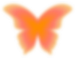Y2k gradient butterfly. Aura sticker. Holographic blurred figure. Groovy aesthetic neon illustration png