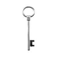 casa chave isolar em transparente fundo, clássico keys.generative ai png