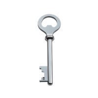 casa chave isolar em transparente fundo, clássico keys.generative ai png