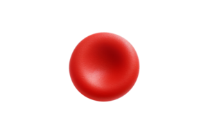 microscópico do vermelho sangue células fluindo através a sangue vasos.médico e Ciência pesquisa concept.generative ai png