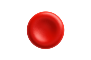 microsopic di rosso sangue cellule fluente attraverso il sangue navi.medico e scienza ricerca concetto.generativo ai png
