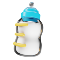 3d Baby Flasche png