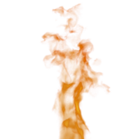 Isolated Flame 3d Render png