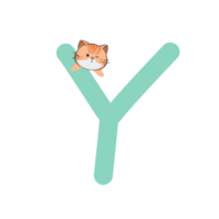 Cat with letters that is naughty png