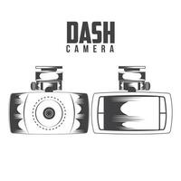 Dash camera Vector Stock Illustration vintageretro  Dash camera