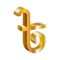 Bangladesch taka Währung symbol.golden glänzend taka Geld Zeichen png