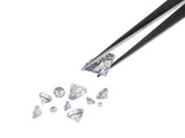 diamant i pincett, transparent bakgrund png