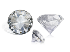 Dazzling diamond, transparent background png