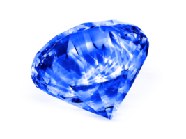 oogverblindend diamant blauw, transparant achtergrond png