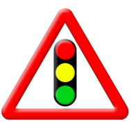 Traffic signal sign png