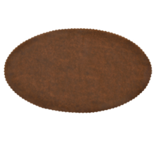 papier confiserie serviette de table avec solide marron texture png