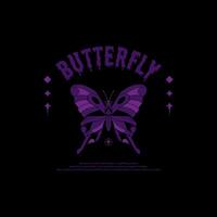 mariposa vector settreetwear diseño para camiseta pantalla impresión