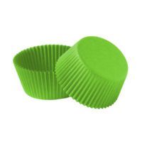 groen papier bakken vormen voor muffins en cupcakes png