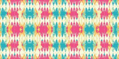 Seamless batik pattern,Seamless tribal batik pattern,and Seamless colorful pattern resemble ethnic boho, Aztec,and ikat styles.designed for use in wallpaper,fabric,curtain,carpet,Batik Embroidery vector